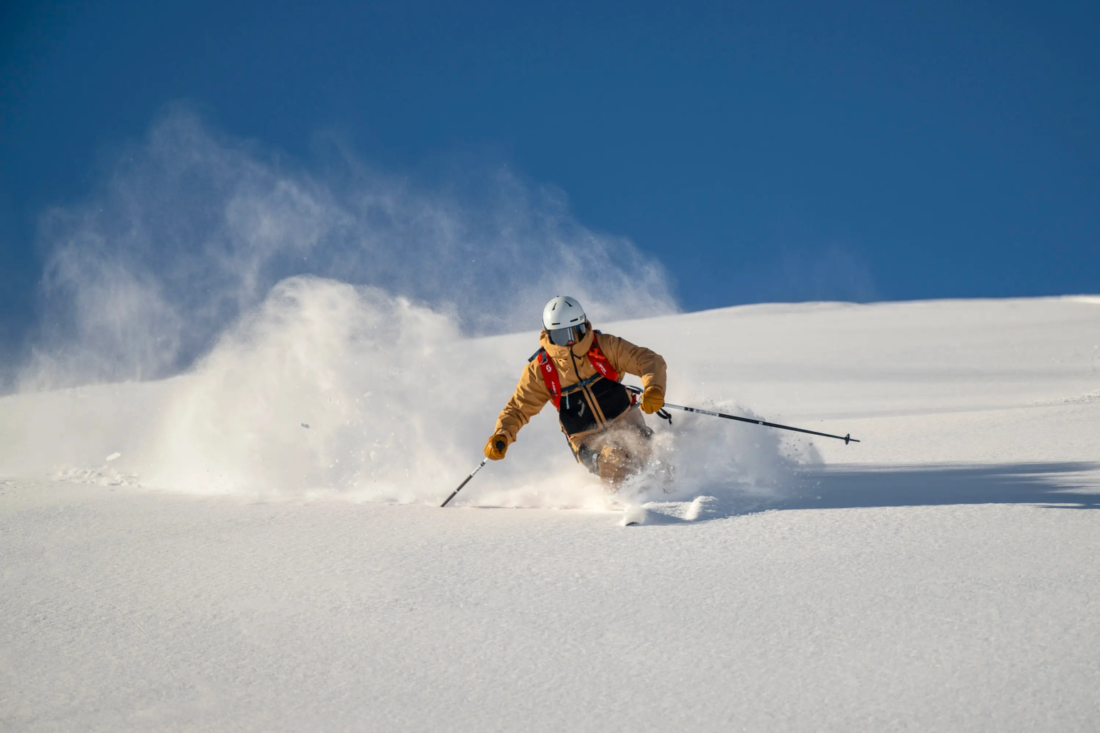 How to Ski in Deep Powder